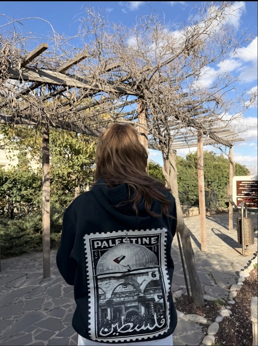 Al Aqsa Hoodie - Black